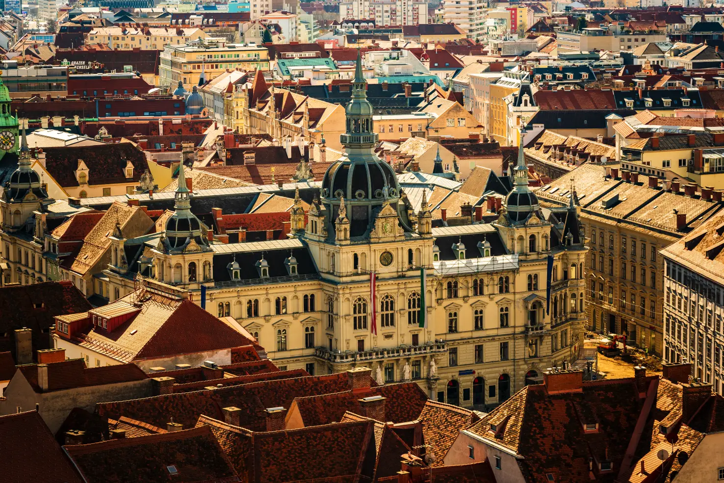 Cityscape of Zagreb
